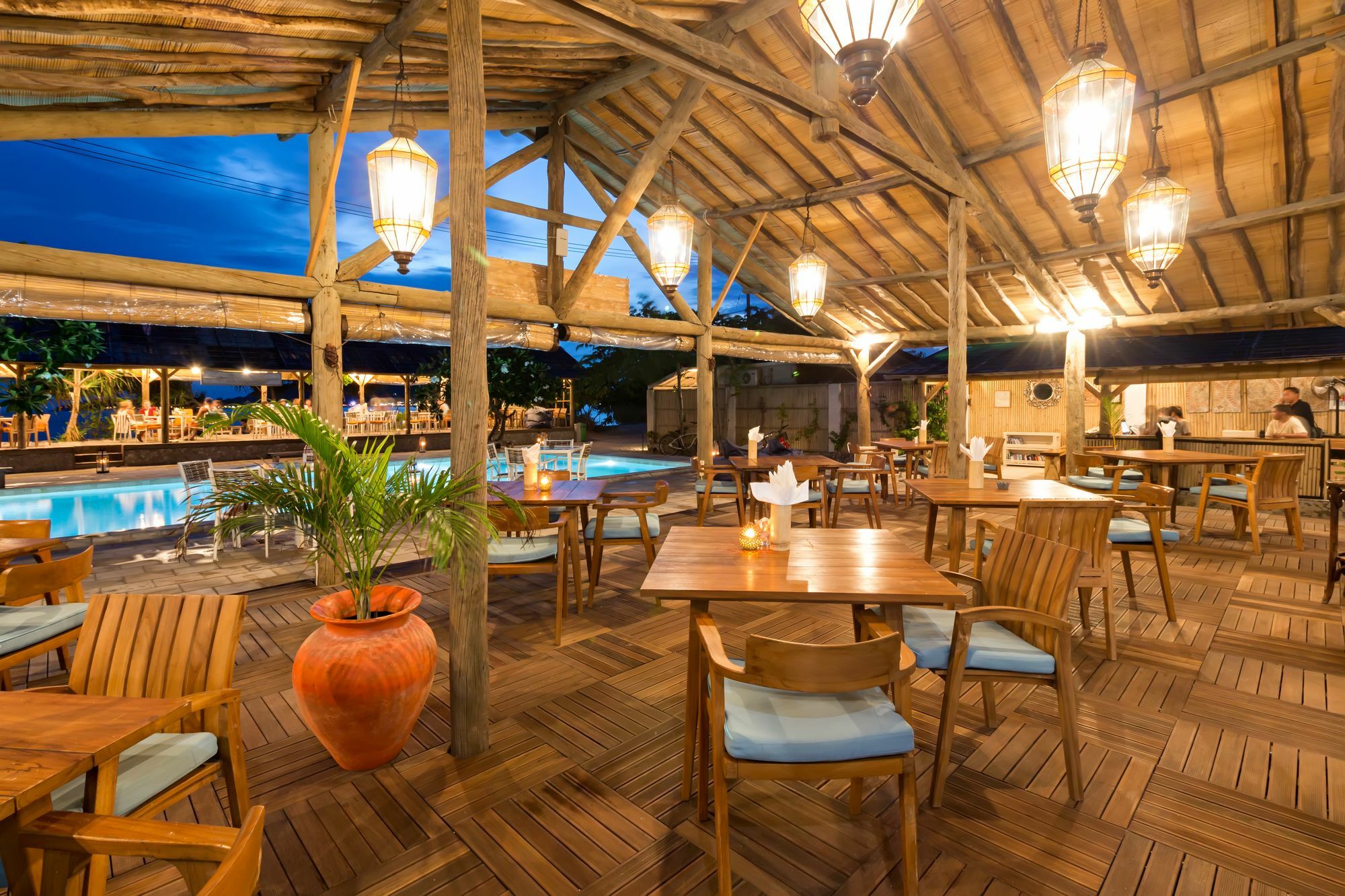 Avia Villa Resort Gili Meno Exteriör bild